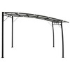 vidaXL Garden Sunshade Awning Patio Gazebo Canopy Pavilion Outdoor Balcony - Cream 118.1" x 118.1" x 100.4" - 3 of 4