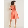 VENUS Womens Smocked Midi Dress - 2 of 4