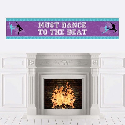 Big Dot of Happiness Must Dance to the Beat - Dance - Party Decorations Party Banner