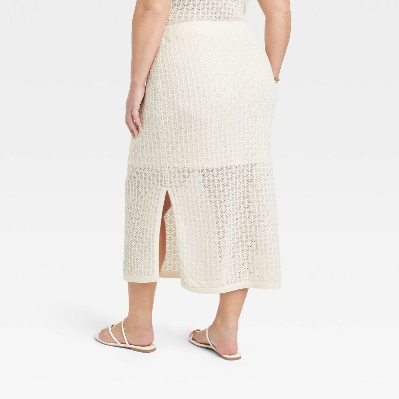 Women's Midi Sweater Skirt - A New Day™, 3 of 8