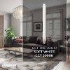 Bulbrite 4pk 5W LED Filament Clear Glass Light Bulbs Clear: Dimmable A19, 100W Equivalent, Energy Star Certified, 400 Lumens - 3 of 4