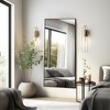 Spassway Metal Full Length Mirror Decorative Wall Mirror Accent Floor Mirror Modern Wall Decor for Living Room Bedroom Entryway - 2 of 4