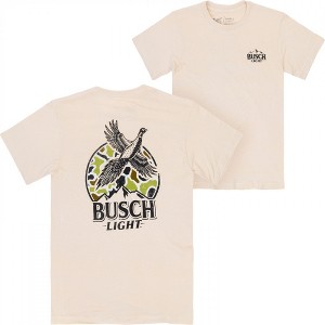 Mens Busch Light Pheasant Hunting Camo Logo T-Shirt - 1 of 4