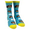 Crazy Dog T-Shirts Women's Holy Shih-Tzu Socks Funny Pet Puppy Dog Animal Lover Angel Graphic Novelty Footwear - 2 of 4