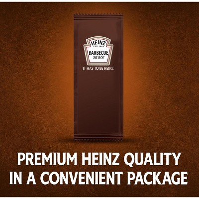 Heinz BBQ Sauce Single Serve Packets, .4 oz (Box of 200)