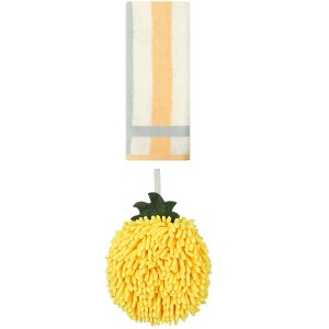 REGALWOVEN Soft Absorbent Bathroom Hand Towel Set 6" x 6"/13" x 29" 2 Packs - 1 of 4