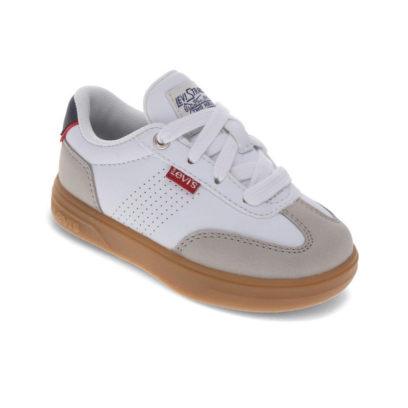 Levi's Toddler Zane Poly Canvas Casual Lace Up Sneaker Shoe, 1 of 7