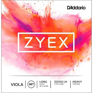 D'Addario Zyex Series Viola String Set - 1 of 4