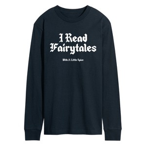 Men's - Instant Message - Read Spice Fairytales Long Sleeve Graphic T-Shirt - 1 of 4