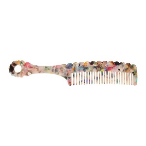Unique Bargains Handle Wavy Hair Comb 1 Pc - 1 of 4
