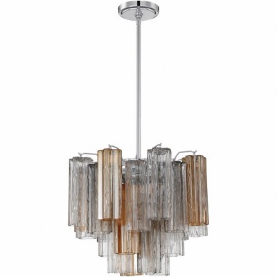 Crystorama Lighting Addis 4 - Light Chandelier in  Polished Chrome