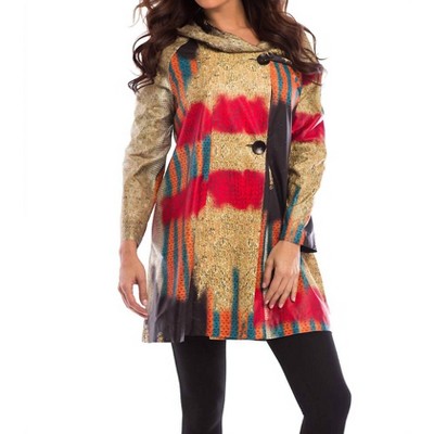 Women's Sunset Long Trench Jacket - ANGEL