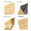 Unique Bargains Sealable Resealable Packaging Zipper Bags Foil Food Storage Pouches 100 Pcs - 3 of 4