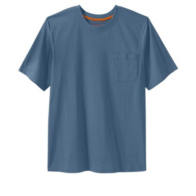 Boulder Creek by KingSize  Heavyweight Crewneck Pocket T-Shirt