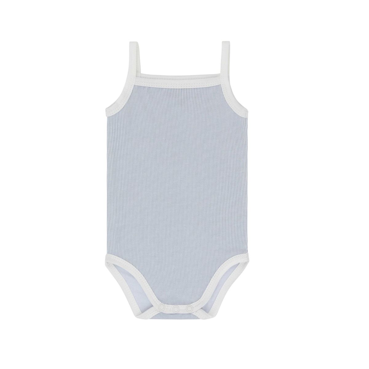 Ely's & Co. Cotton Baby Boy Bodysuits-Undershirts Blue - 3 Pack, Stripes, Diamonds, Dragonfly - thumbnail 7