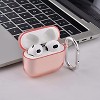 Worryfree Gadgets Case Compatible with AirPods 3 Case Generation 3 Cover Soft Clear TPU Transparent Protective Shockproof Case Designed with Keychain - 3 of 4