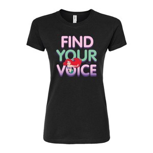 Women's - Disney - Ariel Fitted Graphic T-Shirt - 1 of 3