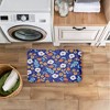 Stupell Industries Welcoming Summer Blooms Printed Anti-Fatigue Floor Mat, design by Emily Cromwell, 30"x18" - 4 of 4