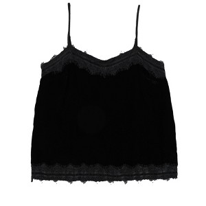 bar III Womens Velvet Tank Top - 1 of 2