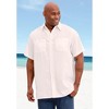 KingSize Men's Big & Tall Short-Sleeve Linen Shirt - 3 of 3