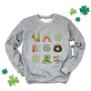 Simply Sage Market Women's Graphic Sweatshirt St. Patrick's Icons Chart - 3 of 3