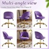 Karl Home | 23 inch Task Chair Office Desk Chair Make Up Chair With Wheels - 3 of 4