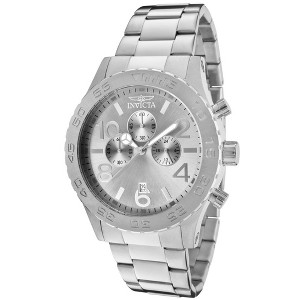 Invicta 1269 Men's Specialty Silver Dial Chronograph Stainless Steel Watch - 1 of 2