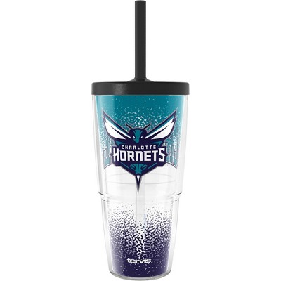 NBA Charlotte Hornets All Over Classic Tumbler with Straw Lid - 24oz