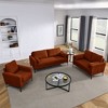 Sersper 3-Piece Upholstered Sectional Sofa Set, 1 Three Seater Sofa, 1 Loveseat and 1 Sofa Chair - 4 of 4