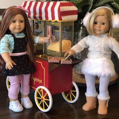 Our Generation Retro Popcorn Machine For 18 Dolls - Pop Pop Popcorn Set :  Target