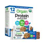 Orgain Organic Vegan Protein Bar - Chocolate Chip Cookie Dough - 12ct