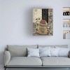 Canvas Wall Art - Jean Plout 'Coffee Art D' Wall Art for Living Room, Bedroom, or Office Décor by Trademark Fine Art - 14 x 19 Inches - 3 of 4