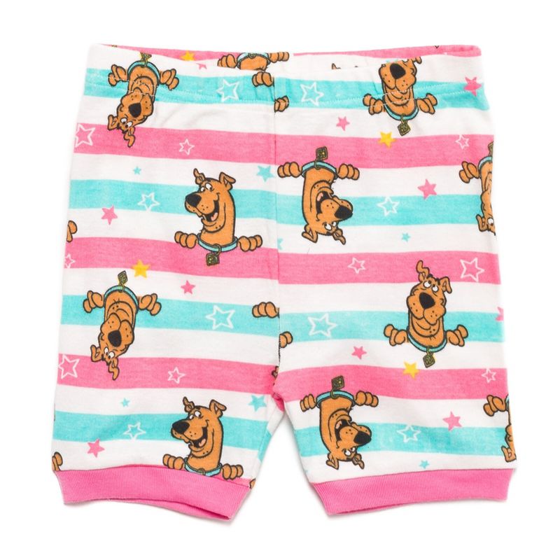 Scooby-Doo Scooby Doo Girls Pullover Pajama Shirt and Shorts Sleep Set Little Kid to Big Kid , 3 of 7