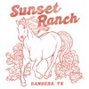 Juniors Womens Lost Gods Distressed Sunset Ranch T-Shirt - 2 of 4