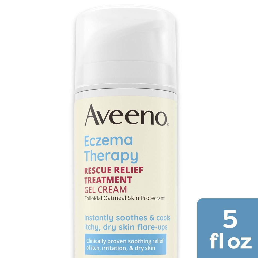 Photos - Shower Gel Aveeno Eczema Therapy Rescue Relief Treatment Body Gel Cream - 5 fl oz 