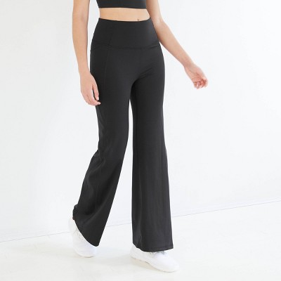 high waisted flare yoga pants