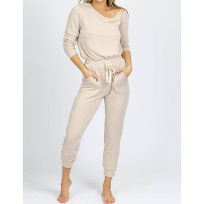 Women's BUTTER SOFT DRAWSTRING JUMPSUIT - Fate by LFD