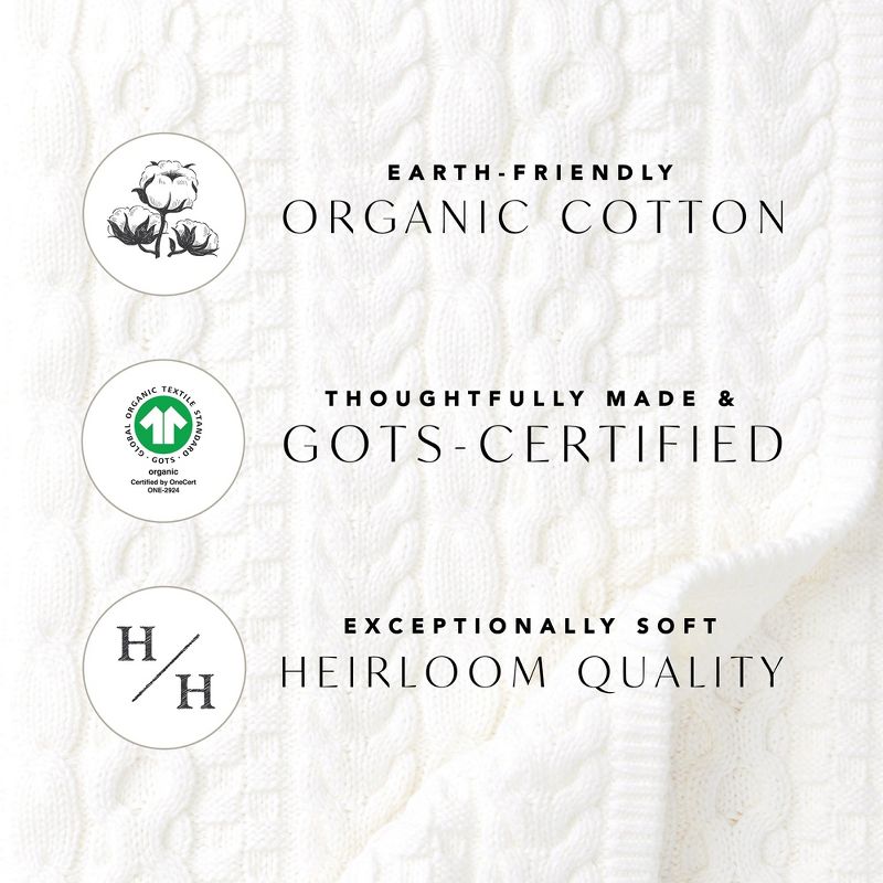 Hope & Henry Womens' Organic Cotton Ruffle Cuff Seersucker Dress, 5 of 6