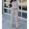 Women's Be Confident Plaid Set - Jacket - if She Loves - 4 of 4