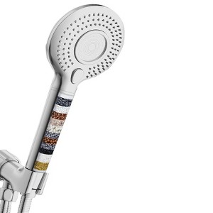 Itopfox Filtered Shower Head with Handheld, High Pressure 3 Spray Mode Showerhead with Hose and Water Softener Filters for Hard Water Remove Chlorine - 1 of 4