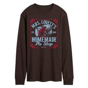 Men's - Sweeney Todd - Mrs Lovetts Pie Shop Long Sleeve Graphic T-Shirt - 1 of 2