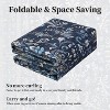 Acekool Washable Area Rug, Vintage Boho Floral, Non-Slip Low Pile Carpet for Living Room, Bedroom, Nursery, Playroom, Dining Room - 4 of 4