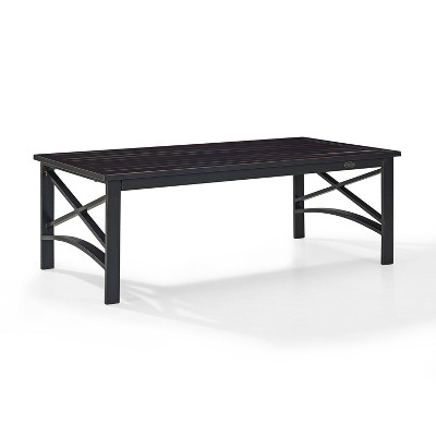 Kaplan Outdoor Coffee Table - Bronze - Crosley