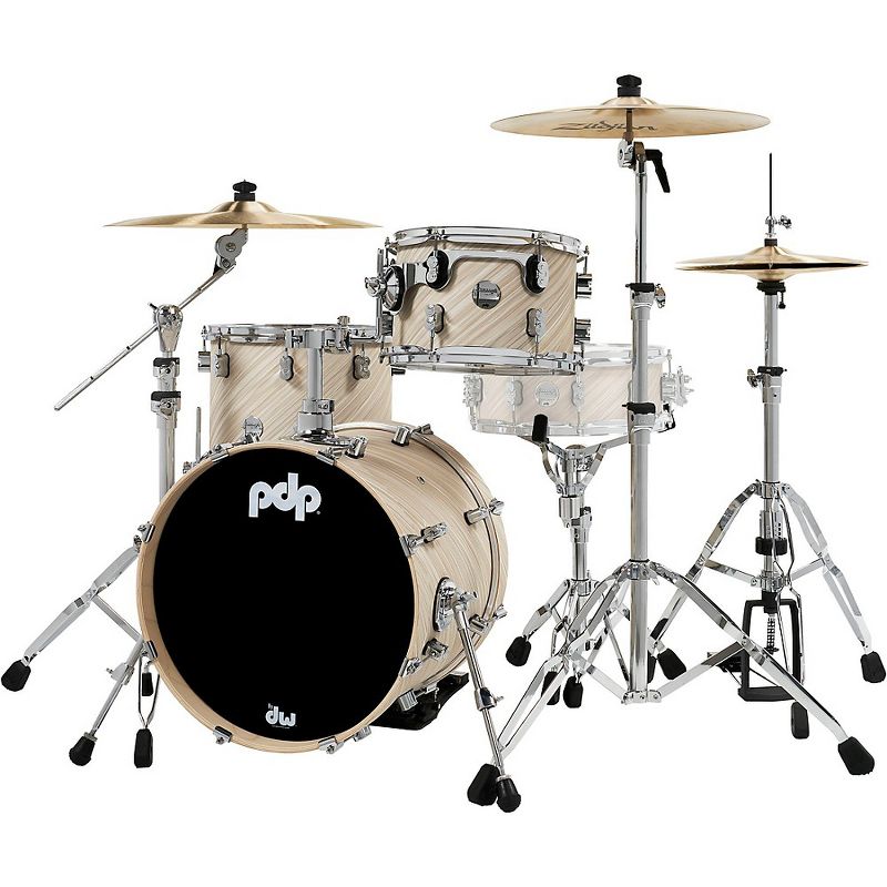 PDP by DW Concept Maple 3-Piece Bop Shell Pack Twisted Ivory, 3 of 7