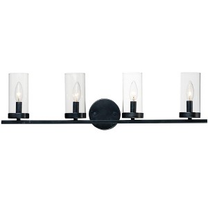 Maxim Lighting Sentinel 4 - Light Vanity in  Black - 1 of 4