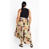 Women's Plus Size Eva Skirt - white | CITY CHIC - image 2 of 4