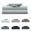 Classic Cool & Crisp 100% Cotton Percale 4-Piece Sheet Set - 3 of 4