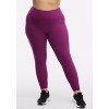 Peloton Women's Cadent Laser Perforated Legging, Plum - image 2 of 4