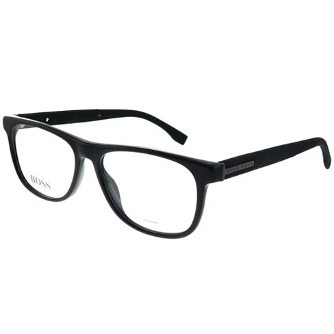 Hugo Boss Boss 0985 807 Unisex Rectangle Eyeglasses Black 55mm : Target