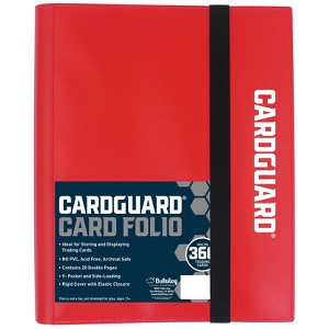CardGuard Premium 9-Pocket Trading Card Pro-Folio - Red - 1 of 3